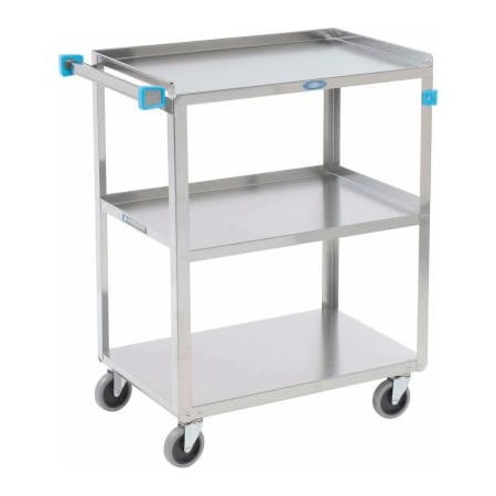 Lakeside Mfg. Lakeside Steel Utility Cart w/3 Shelves, 300 lb. Capacity, 27-1/2inL x 16-1/4inW x 32-1/8inH 311